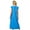 Sapphire, variant on Women's Shadowline 32222X Plus Rosebud Nylon Tricot S/S 53 Inch Gown (Sapphire 3X)