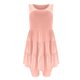 thumbnail image 3 of Camiseta sin mangas de Color liso a la moda de verano para mujer, Top plisado sin mangas con cuello redondo de Color liso, conjunto de pantalones informales Wmkox8yi  bvn3632, 3 of 4