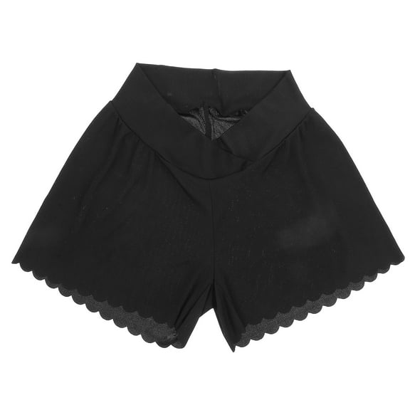 WEAVILUX Women's Maternity Shorts 1 Pack Comfortable Stretchy Shorts for Pregnancy L Size