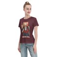 thumbnail image 4 of Women's Basic Short Sleeve T-Shirt Dragon Ball Turtle Fairy, 4 of 6