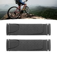 thumbnail image 1 of Bike Handle Grips, Shock Absorption Anti Slip Rubber Bicycle Grips  for Scooters, 1 of 8