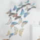 thumbnail image 3 of Bewildely Colorido - Mariposas decorativas adicionales para el hogar Mariposas - Simuladas para mariposas Mariposas Decoración para el hogar Decoración del hogar LK12 colorido, 3 of 6