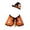 typeC, variant on Autumn Halloween Pet Wizard Cloak With Matching Hat Cute Seasonal Outfit For Small Cats And Mini Dogs Ghost Pumpkin Pattern Pet Party Decor