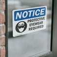 thumbnail image 4 of (2 Pack) Protective Eyewear Required Sign, 4 of 7