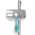 thumbnail image 2 of simplehuman Adjustable and Extendable Shower Caddy XL, Stainless Steel and Anodized Aluminum, 2 of 6