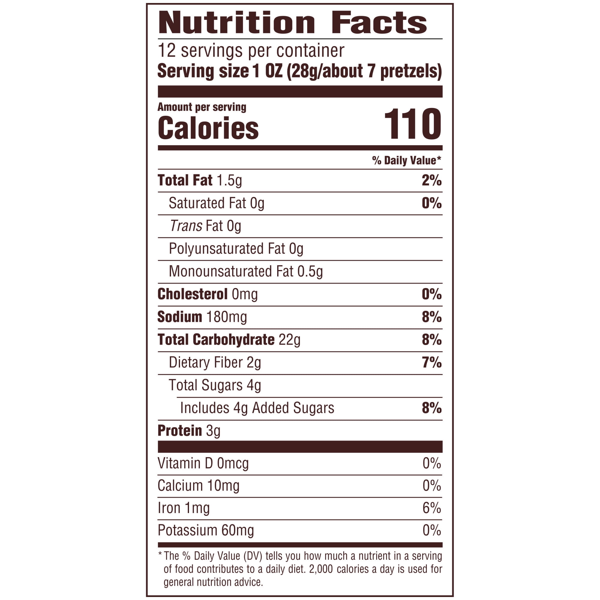 (3 pack) Snyder's of Hanover Pretzels, Braided Pretzel Twists Honey Wheat, 12 oz