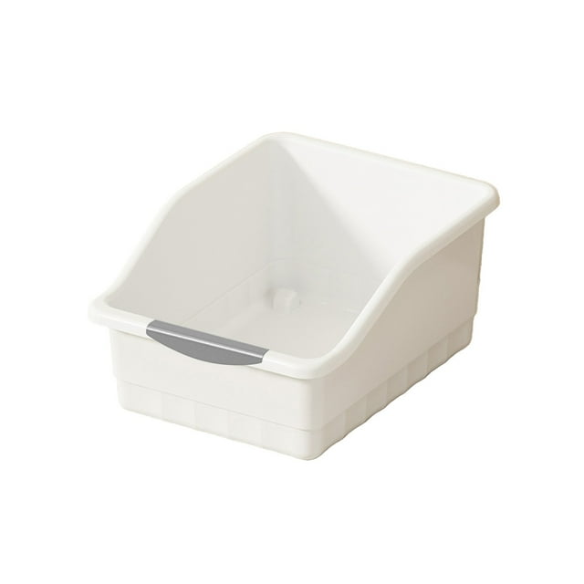 Bathroom Storage Cabinet With Pulley Wheels And Non Slip Handle For Home Kitchen Living Room Organization