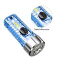 thumbnail image 2 of Linterna LED 8 Modos Mini Linterna 3 Engranajes para Emergencia Exterior (Azul), 2 of 7