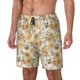 thumbnail image 1 of Fotbe Hippie Bee Honeycomb Traje de Baño para Hombre – Shorts de Natación de Secado Rápido con Forro y Bolsillos-Large, 1 of 6