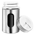 thumbnail image 3 of Injueey Frascos de especias Estante montado en la pared Latas de especias de acero inoxidable Contenedores de condimentos de especias Caja de condimentos Cocina y Comedor Injueey HA004987-00B, 3 of 6
