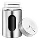 thumbnail image 2 of Billuyoard Frascos de especias Estante montado en la pared Latas de especias de acero inoxidable Contenedores de condimentos de especias Caja de condimentos Cocina y Comedor Billuyoard HA004987-00B, 2 of 6