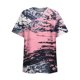 thumbnail image 3 of Blusa informal de manga corta con estampado de teñido anudado y cuello redondo para mujer OAVQHLG3B Store lin121212, 3 of 4