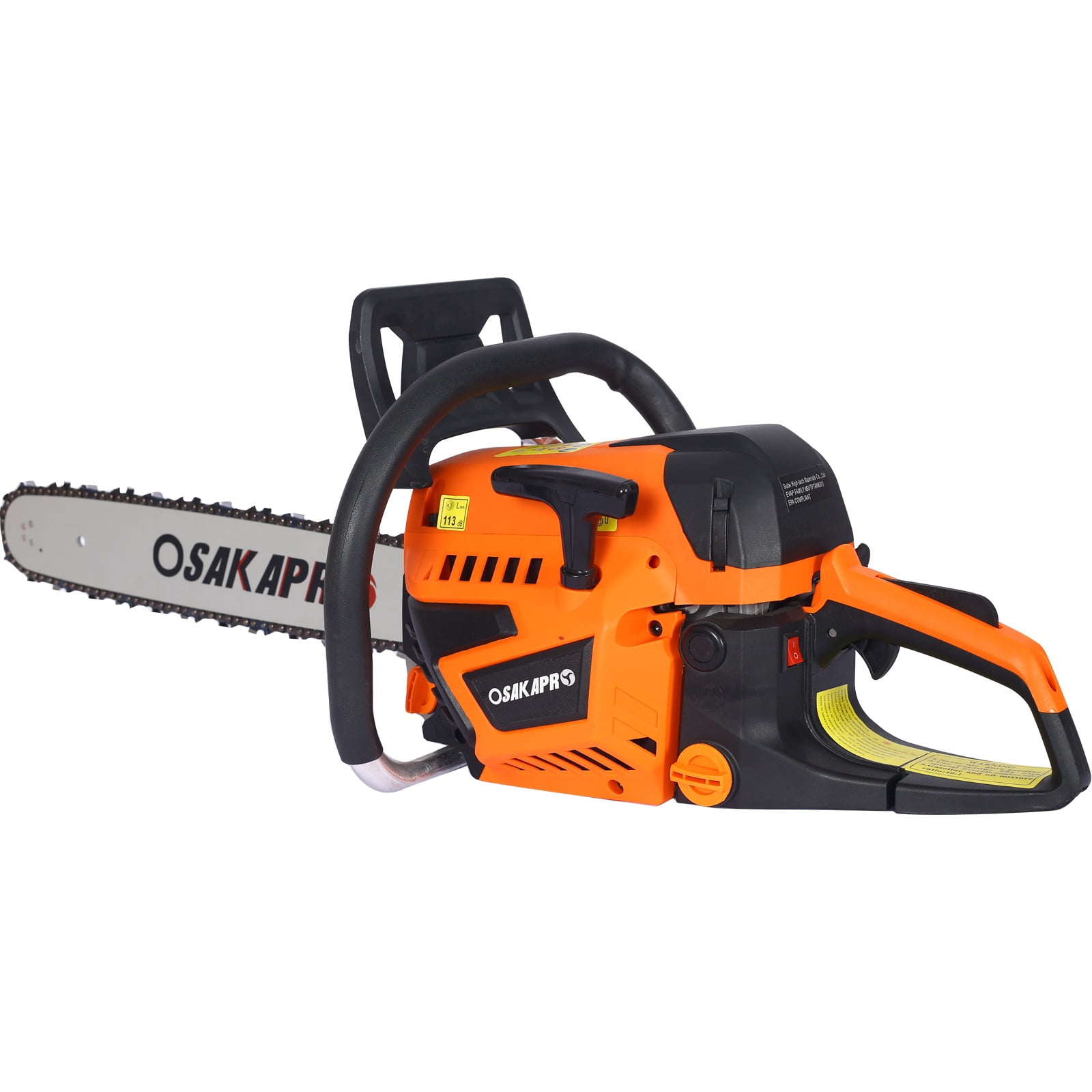 58CC Gas Chainsaw, 20" Professional Grade Chainsaw with 3.2HP Engine, Anti-Vibration & Quick Start