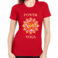 thumbnail image 4 of Yoga Tops for Women - Womens POWER Yoga Shirts for Women Premium Vintage OM POWER Yoga Shirt, 4 of 8