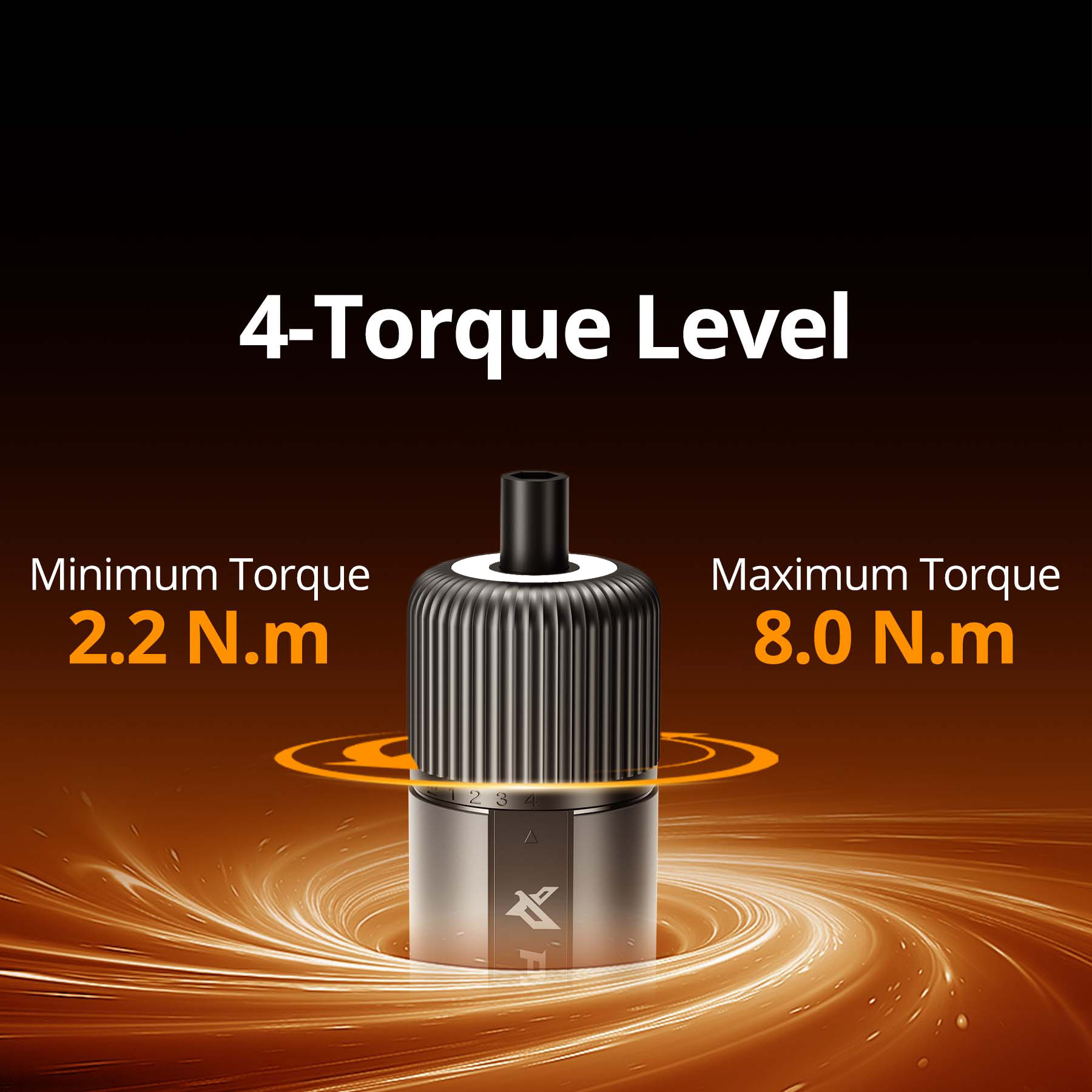 Tilswall Mini Electric Screwdriver, 4V Cordless Screwdriver Kit, 4 Speeds, 4 Torque Settings, 2200 mAh Rechargeable Lithium Battery, Black
