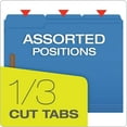 thumbnail image 5 of Fastener Folders, 1/3 Cut, Reinforced Tab, 2 Fasteners, Letter Size, Yellow, 50 Folders Per Box, 5 of 6