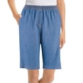 thumbnail image 2 of Stretch Denim Bermudas, 2 of 5