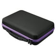 thumbnail image 1 of 60 Grid Essential Oil Storage Bag Carrying Case Shockproof Black / Blue / Purple, 1 of 6