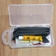 thumbnail image 3 of Kit de herramientas de reparación de neumáticos de bicicleta | Juego de parches con lima de metal de pegamento para palanca de neumáticos | Estuche de plástico portátil | Incluye 3 parches Spudgers, 3 of 8