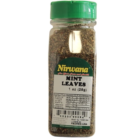 Fresh and Dried Mint Leaves 1 oz by Nirwana