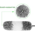 thumbnail image 3 of Microfiber Feather Duster with Extendable Pole and Bendable Head, 100" Telescoping Duster for Cleaning Ceiling, Fan, Furniture, 3 of 4