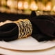 thumbnail image 4 of Napkin Rings, Set of 12 Gold Round Mesh Napkin Rings Holders Metal Exquisite, 4 of 4