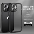thumbnail image 4 of Voero For Iphone 15 Pro Max Case Hard Pc Phone Bumper Frame Slim Cover With Pc Lens Film, 4 of 5