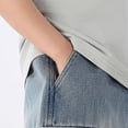 thumbnail image 5 of sertiohcv Toddler Boys' Shorts Boys Jean Shorts Classic Loose Waist Cargo Jean Shorts Boys Fashion Boys Shorts Blue Size for 7-8 Years, 5 of 8