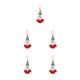 thumbnail image 3 of Árbol de Navidad colgante Billuyoard decoración decorativa Santa Claus, 3 of 6