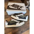thumbnail image 1 of Size 10.5 - Travis Scott x A i r-Jor-dan 1 Retro OG SP Low Reverse Olive /..., 1 of 6