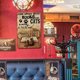 thumbnail image 5 of Placa Metal Vintage Pintura Hierro Rectangular Gato Arte Pared Bar para El 20x30cm, 5 of 9