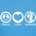 thumbnail image 3 of CafePress - Peace Love Alpacas Women's Dark T Shirt - Women's Traditional Fit Dark T-Shirt, 3 of 4