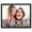 Black, variant on 18x14 Gold Bronze Wood Picture Frame - UV Acrylic, Foam Board Backing, Hanging Hardware