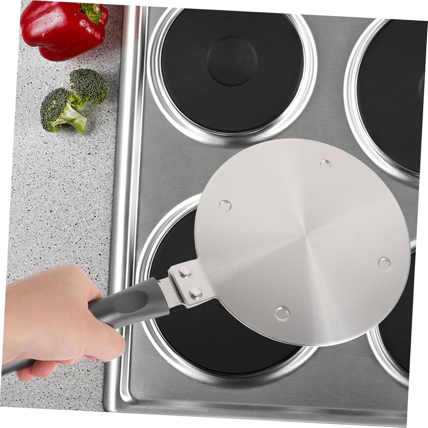 Heat Diffuser Induction Adapter Plate for Coffee Kettles and Cookware, Compatible with Induction Stoves, Easy to Clean and Use