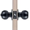 thumbnail image 3 of Pomo Bola Para Puerta Defiant Negro Ajustable 60-70Mm, 3 of 3