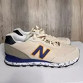 thumbnail image 3 of New Balance 515 Retro Sneakers Beige Blue Casual Shoes Athletic Comfort Sz 11.5, 3 of 6