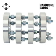 4 QTY 1 Inch 4x108 to 4x100 Wheel Spacer Adapters Center Bore 78.1mm Stud 12x1.5