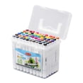 thumbnail image 3 of 60 Colors Art Markers Set Dual Heads Broad Fine Point Alcohol Based Marker Pens with PP Storage Box for Children Students Adults Professionals Beginne, 3 of 5