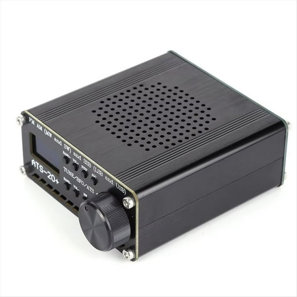 Grabadora de Radio Portátil ATS 20 Si4732, Receptor de Banda con Pantalla OLED de 0,96 Pulgadas, FM, AM, MW, SW, SSB, LSB, USB.