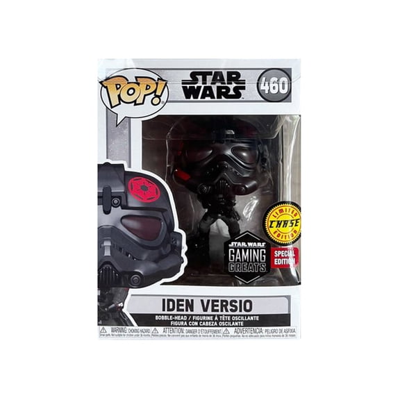 Funko POP! Star Wars Gaming Greats CHASE Iden Versio #460 [Armor] Exclusive