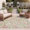 thumbnail image 5 of SAFAVIEH Cabana Iskra Indoor/Outdoor Area Rug, Green/Pink, 8' x 10', 5 of 16