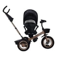 thumbnail image 2 of Triciclo Para Niños Confety Polo Trs-201 Usb Y Bluetooth Negro, 2 of 5