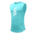 thumbnail image 4 of Aobny Blue Mens Shirts Casual Stylish Muscle Workout Gym Tank Tops Sleeveless Crew Neck Graphic Plus Size Fall Tops,L, 4 of 6