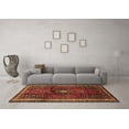 thumbnail image 3 of Ahgly Company Indoor Rectangle Persian Brown Traditional Area Rugs, 7' x 10', 3 of 4