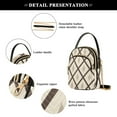 thumbnail image 5 of JIALIOU Crossbody Bags for Women Hobo Shoulder Handbags Quilted Purses with Chain Strap Moon Light Block, 5 of 7