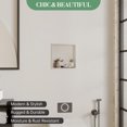 thumbnail image 2 of ‌12x12 Inch Stainless Steel Shower Niche, Waterproof & Rustproof Recessed Bathroom Shelf, No Tile Needed, Space Saving Wall Mount Organizer for Small Spaces Apartments, Silver, 2 of 8