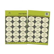 Mega Meri  Cloud Shape Blank Stickers, 30 per Pack