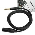 thumbnail image 1 of Câble XLR, Sans Perte de Signal Ni Bruit, Câble XLR Robuste 1/4 Po, pour Studio et Spectacles en Direct, avec Cordon de Ligne de Microphone à Signal Équilibré, 1 of 7