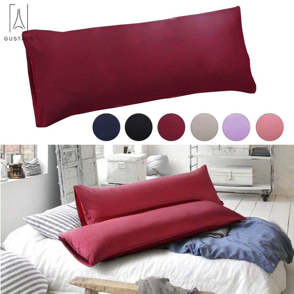 GustaveDesign Body Pillowcase Soft Polyester Long Bedding Pillow Cover