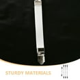 landege 4Pcs Ironing Board Cover Clips Adjustable Ironing Board Pad